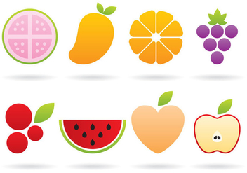 Fruit Logos - vector #366897 gratis